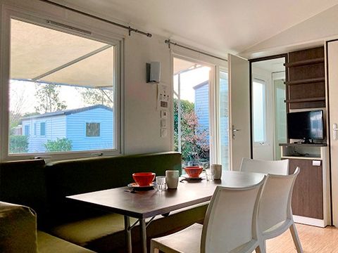 MOBILHOME 6 personnes - Mobil-home | Comfort XL | 3 Ch. | 6 Pers. | Terrasse simple | Clim.