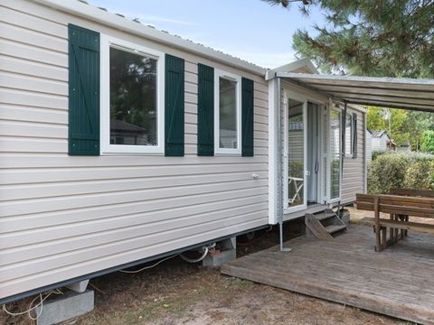 MOBILHOME 6 personnes - Mobil-home | Comfort XL | 3 Ch. | 6 Pers. | Terrasse simple | Clim.