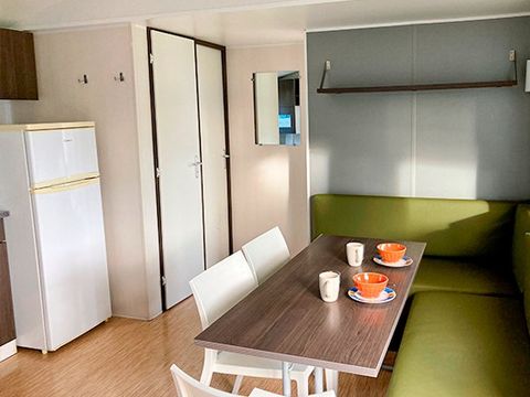 MOBILHOME 6 personnes - Mobil-home | Comfort XL | 3 Ch. | 6 Pers. | Terrasse simple | Clim.