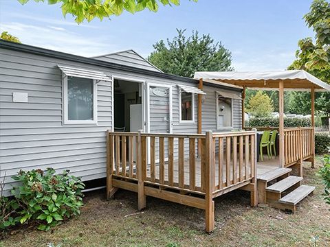 Mobilhome 6 personnes - Mobil-home | Classic XL | 3 Ch. | 6 Pers. | Terrasse surélevée | Clim.