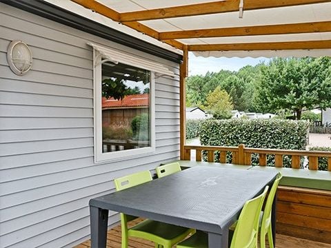 MOBILHOME 6 personnes - Classic XL | 3 Ch. | 6 Pers. | Terrasse surélevée | Clim.
