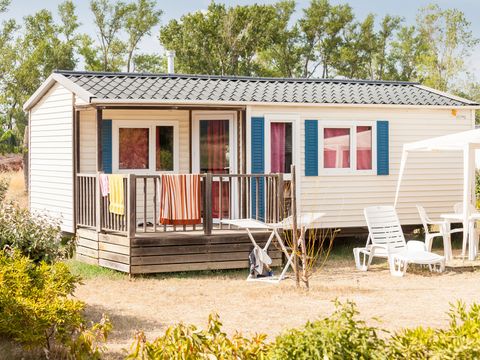 Mobilhome 4 personnes - Mobil-home | Comfort XL | 2 Ch. | 4 Pers. | Terrasse surélevée