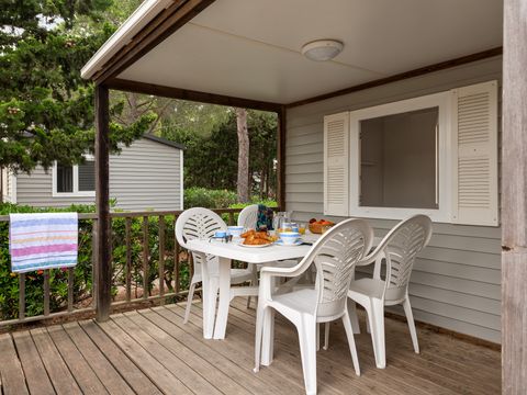 Mobilhome 4 personnes - Comfort XL | 2 Ch. | 4 Pers. | Terrasse Couverte