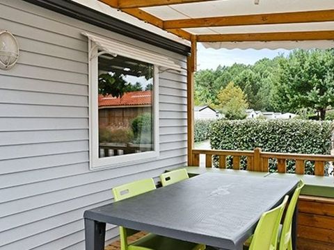 MOBILHOME 6 personnes - Classic | 3 Ch. | 6 Pers. | Terrasse surélevée | Clim