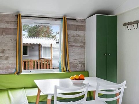 Mobilhome 6 personnes - Mobil-home | Comfort XL | 3 Ch. | 6 Pers. | Terrasse surélevée | Clim.