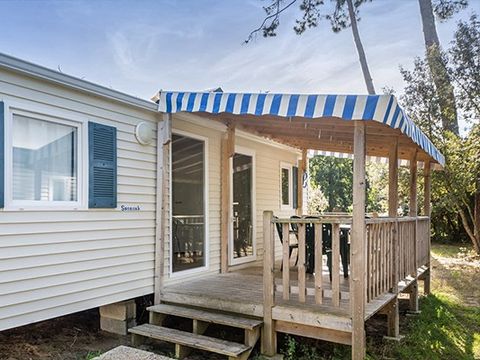 Mobilhome 6 personnes - Mobil-home | Classic XL | 2 Ch. | 4/6 Pers. | Terrasse surélevée | Clim.