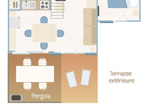 CHALET 6 personnes - Chalet Family Confort 6 personnes