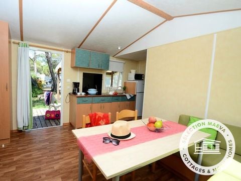 MOBILHOME 6 personnes - 3 Pièces 4/6 Personnes Climatisé + TV