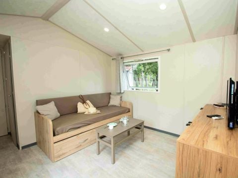 MOBILHOME 6 personnes - 3 Pièces 4/6 Personnes Climatisé + TV