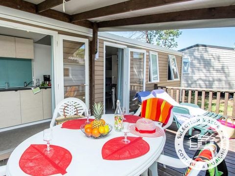 MOBILHOME 8 personnes - Luxe 4 Pièces 6/8 Personnes Climatisé + TV