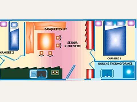 BUNGALOW 6 personnes - Sup