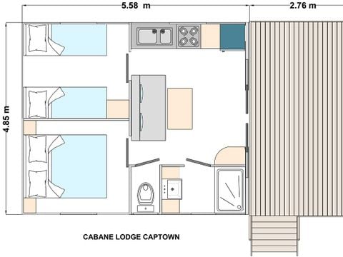 CHALET 7 personnes - 5/7 Pers