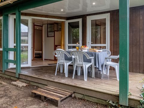 CHALET 6 personnes - Motel 2 salles de bains (45 m²) climatisé - n°96 à 99