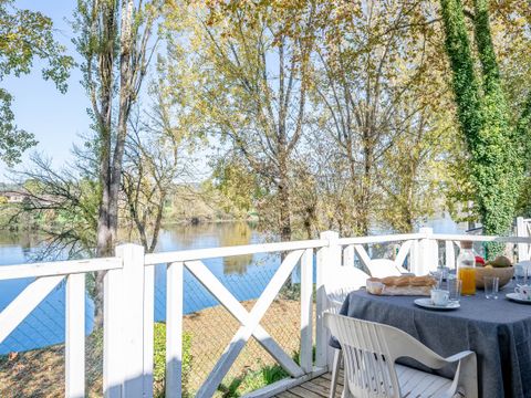 MOBILHOME 5 personnes - 2 chambres avec vue riviere climatisé (29 m²) - n°64 à 72