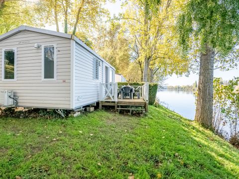 MOBILHOME 6 personnes - 2 chambres en bord de Rivière et climatisé Dimanche/Dimanche (29 m²) n°0 à 2
