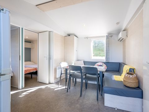 Mobilhome 6 personnes - 3 chambres climatisé en bord de Rivière (33 m²) n°3 à 5