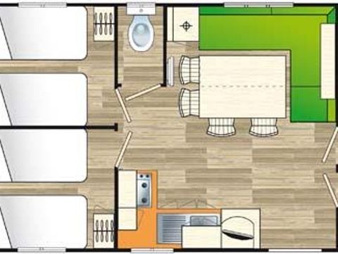MOBILHOME 6 personnes - FAMILY