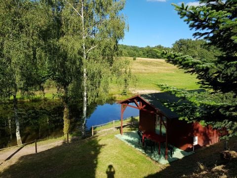 CHALET 4 personnes - Campahutte 4 pers. - terrasse couverte - sans sanitaires