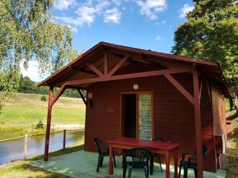 CHALET 4 personnes - Campahutte 4 pers. - terrasse couverte - sans sanitaires
