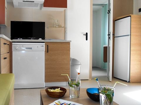 MOBILHOME 8 personnes - BAHAMAS CONFORT COTÉ RIVIÈRE.