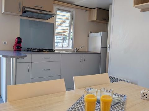 MOBILHOME 6 personnes - Mobil-home Colorado 4/6 personnes climatisé (env. 28 m²)