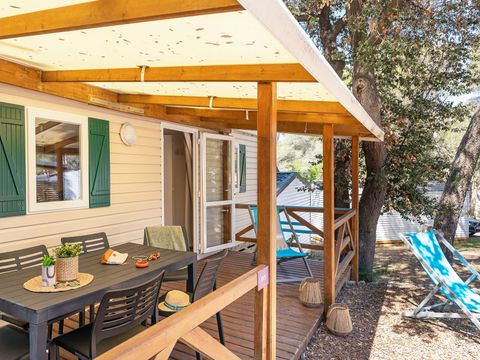 MOBILHOME 6 personnes - Cottage Riviera 4/6p 2ch 1sdb