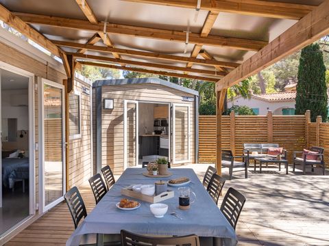 MOBILHOME 6 personnes - Cottage Belvédère 6p 3ch 3sdb Prem1um