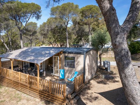 MOBILHOME 6 personnes - Cottage Belvédère 6p 3ch 1sdb Prem1um