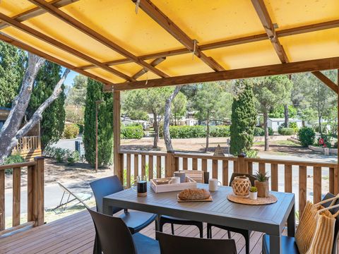 MOBILHOME 6 personnes - Cottage 6p 3ch 2sdb Prem1um