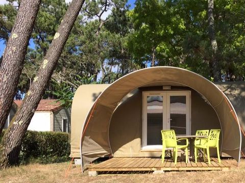 Tente 4 personnes - Coco Sweet - 2 chambres-sans - Sanitaires - INSOLITE - 16m² terrasse couverte - Sans - TV