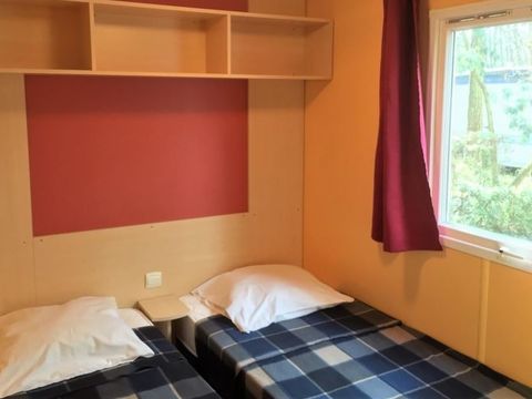 Mobilhome 4 personnes - Classique - 2 chambres - Sans - TV - -terrasse découverte-26m² - STANDARD