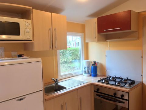 Mobilhome 4 personnes - Classique - 2 chambres - Sans - TV - -terrasse découverte-26m² - STANDARD