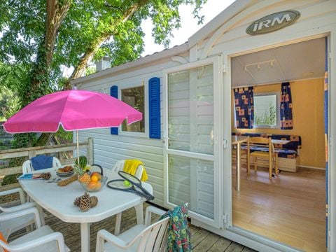 MOBILHOME 4 personnes - Classique 2ch (sans TV)-terrasse découverte-26m² | STANDARD 