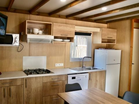 CHALET 7 personnes - Family 3ch-CLIM-terrasse XXL couverte-TV-LV-plancha-32m²| PREMIUM