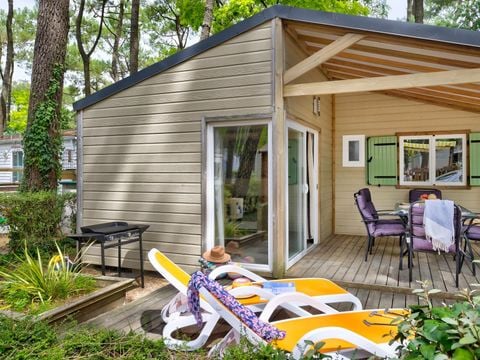 CHALET 6 personnes - Cottage Premium 3ch | PREMIUM - 32 à 40m² terrasse couv. - TV - LV