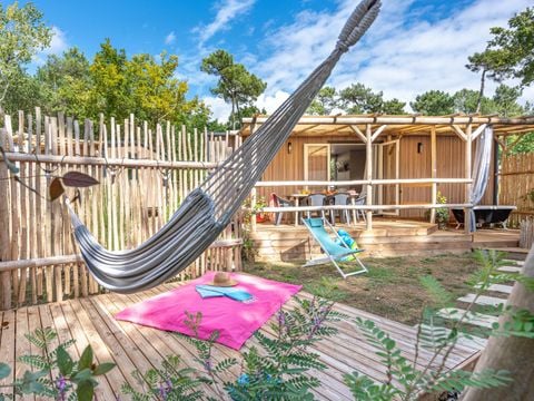 Mobilhome 4 personnes - Garden - 2 chambres-CLIM-baignoire-TV-lave-vaisselle-plancha-terrasse - Couverte-31m² - PREMIUM
