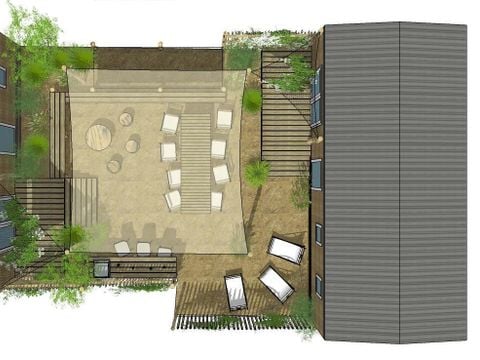 MOBILHOME 10 personnes - Tribu 5ch -CLIM-2 sdb-TV-LV-Plancha-terrasse couverte-56m² | PREMIUM