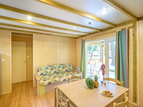 Chalet 7 personnes - 3 chambres - Sans - TV - -terrasse couverte- 32m² - STANDARD