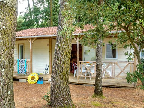 Chalet 7 personnes - 3 chambres - Sans - TV - -terrasse couverte- 32m² - STANDARD