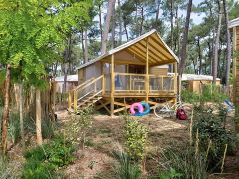 LODGE 5 personnes - Cosyflower 2ch -TV-plancha-terrasse couverte-28m² | CONFORT