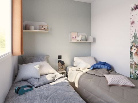 MOBILHOME 6 personnes - Confort TV PLUS 3ch | CONFORT - 30m² - terrasse couverte - TV - plancha