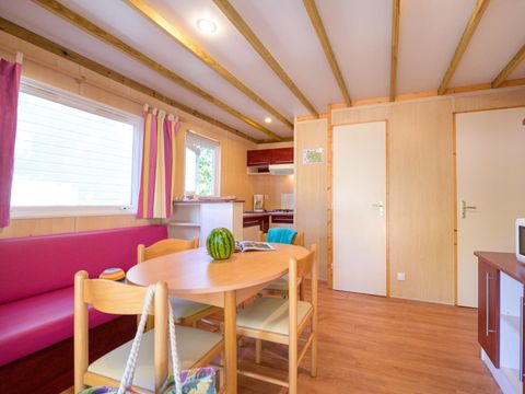 Chalet 4 personnes - 2 chambres - Sans - TV - Terrasse couverte-24m² - STANDARD