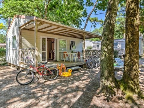 Chalet 4 personnes - 2 chambres - Sans - TV - Terrasse couverte-24m² - STANDARD