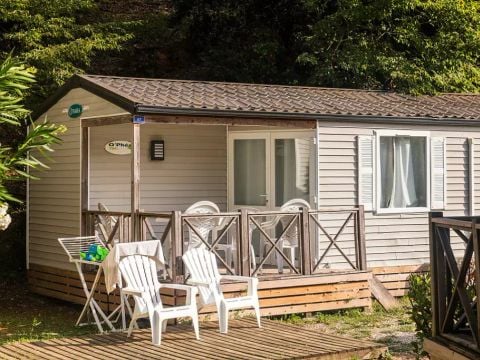 MOBILHOME 6 personnes - Mobil-home | Comfort | 2 Ch. | 4/6 Pers. | Terrasse simple | Clim.