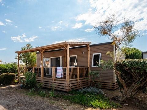 MOBILHOME 6 personnes - Mobil-home | Comfort | 3 Ch. | 6 Pers. | Terrasse Lounge | Clim. | TV