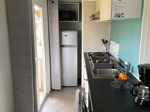 BUNGALOW 6 personnes - Mobil-home | Premium | 3 Ch. | 6 Pers. | Terrasse surélevée | Clim.