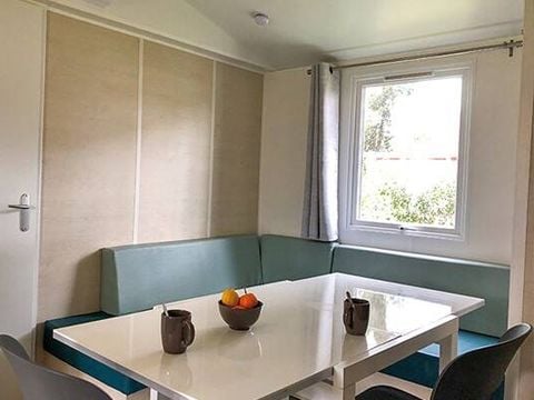 BUNGALOW 6 personnes - Mobil-home | Premium | 3 Ch. | 6 Pers. | Terrasse surélevée | Clim.