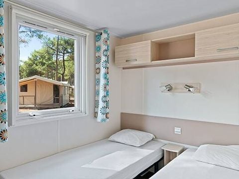 MOBILHOME 6 personnes - Classic | 3 Ch. | 6 Pers. | Terrasse surélevée | 1 SDB
