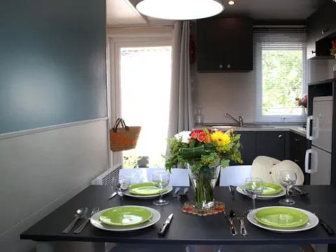MOBILHOME 5 personnes - CONFORT avec climatisation + TV