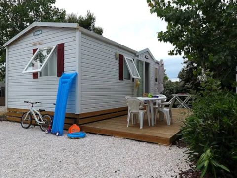 MOBILHOME 5 personnes - CONFORT avec climatisation + TV